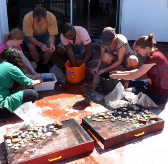 Feb 2013: PhD fellows excavate slavery site on St. Eustatius